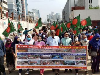 Tazreen fire commemoration