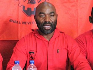 Rössing branch chairperson, Johannes Hamutenya