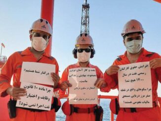 Iranian oil workers' strike