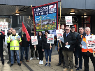 Unite HS2 protest
