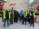 Construction workers support Barts SERCO workers