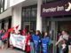 Whitbread workers demonstration