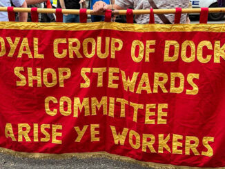 Dockers' banner 1972