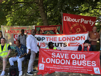 Save London buses campaign