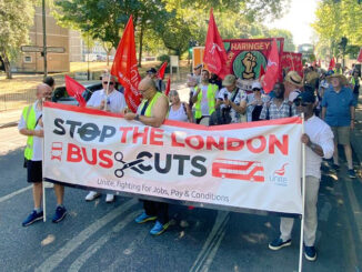 Bus march Green Lanes