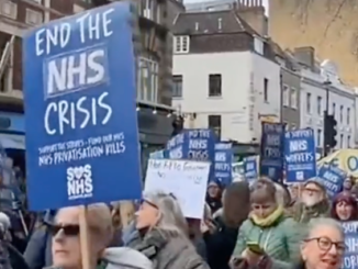 NHS march