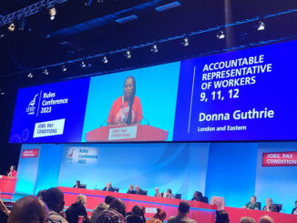 Donna Guthrie opposes amendment 9 to Rule 6