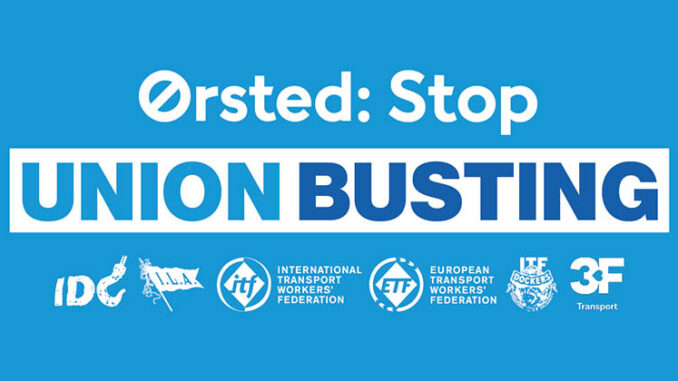 Tell Ørsted to Stop Union Busting