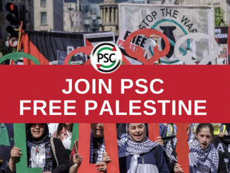 Palestine Solidarity Campaign demonstration