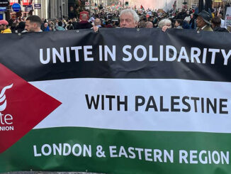 Unite in solidarity with Palestine