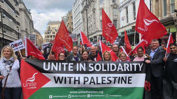 Unite and Palestine Solidarity