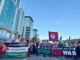 Unite London & Eastern region on Palestine march