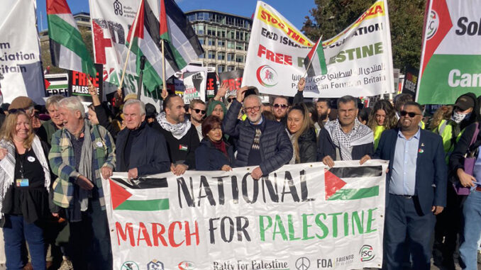 Palestine march 11 November 2023