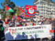 Trade union bloc on Palestine march