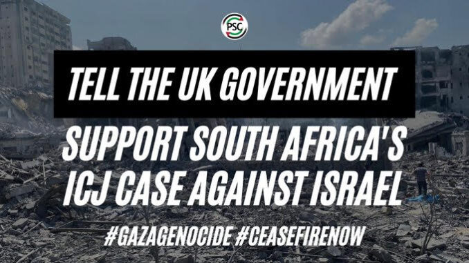International Court of Justice genocide Palestinians