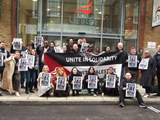 London & Eastern Unite members for Palestine