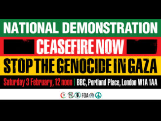 Palestine march 3 February