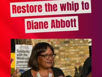 Diane Abbott - restore the whip
