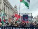 Palestine march February 2022