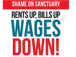 Sanctuary housing workers strike