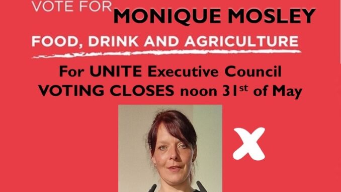 Vote Monique Mosley FDA EC seat