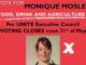 Vote Monique Mosley FDA EC seat