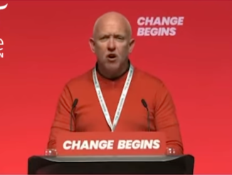 Clive Bowen at the TUC