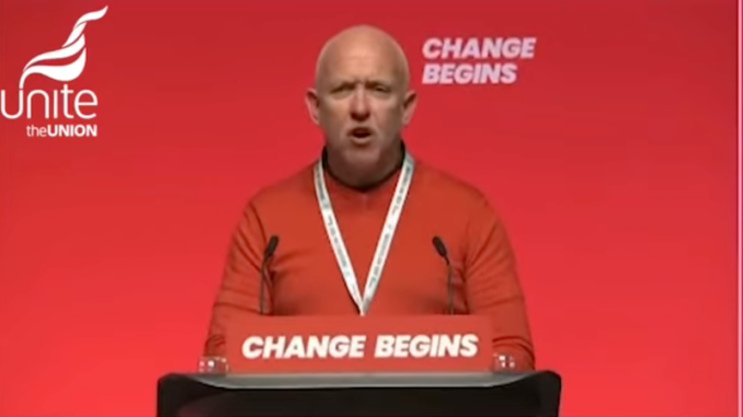 Clive Bowen at the TUC