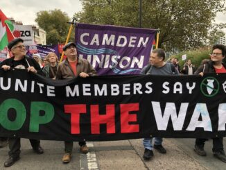 Unite members say Stop the War